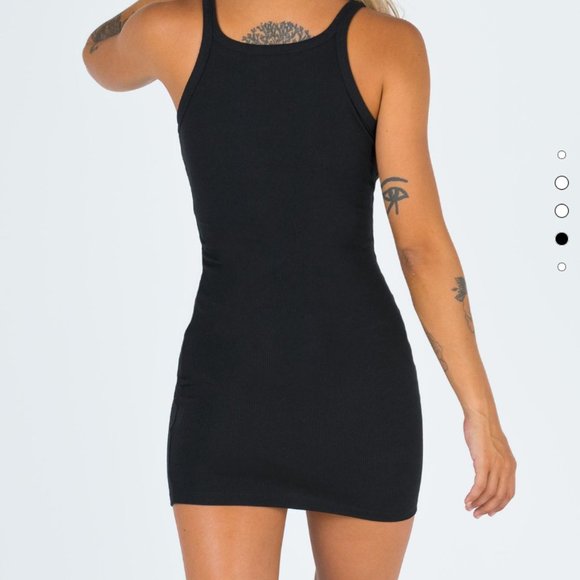 Mini black dress,  Size 4, Princess Polly - Picture 2 of 5